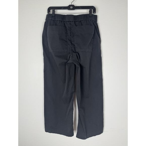 Everlane The Easy Pant Black Pull On Straight Leg Pockets 12 / XL - Picture 1 of 7
